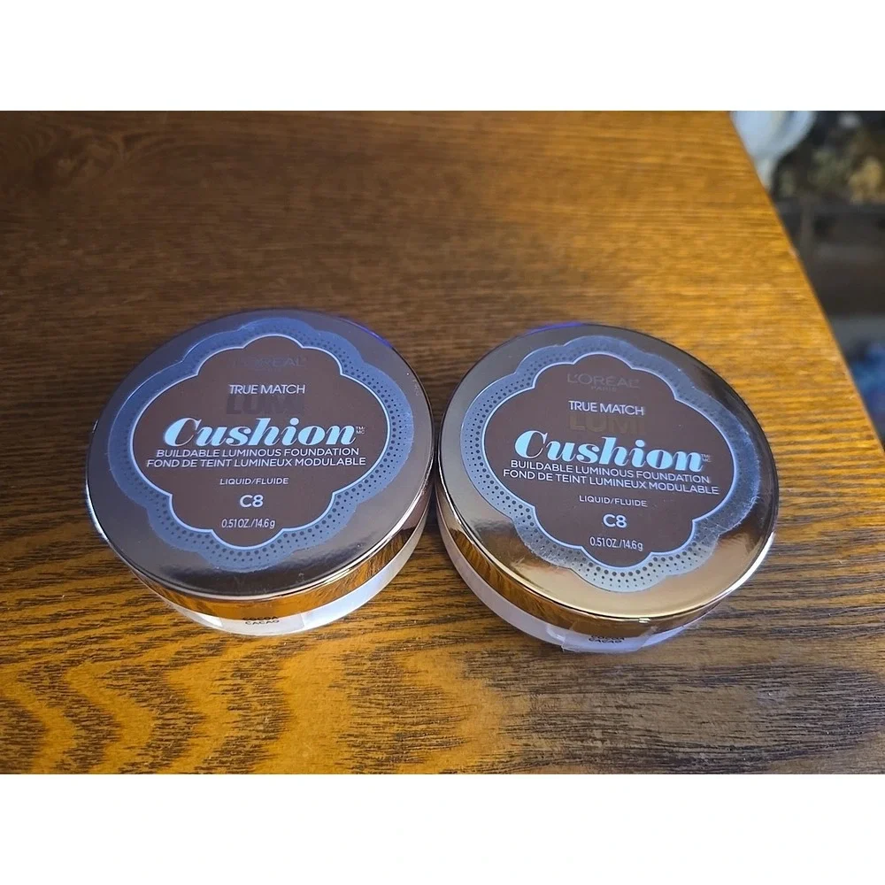 2-L'Oréal  True Match Dream Lumi Cushion Buildable luminous Foundation women #C8